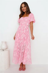 Weekly Escape Maxi Dress Pink