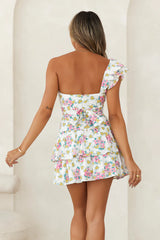 Ruffled Out Dress Floral