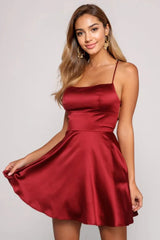 Sonya Satin Dress