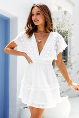 Getaway Drivers Dress White