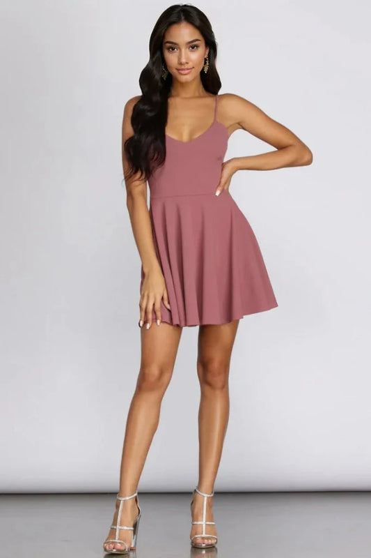 Effortless Beauty Skater Dress