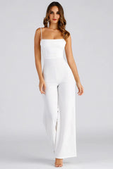 Sleek And Stylish Crepe Jumpsuit