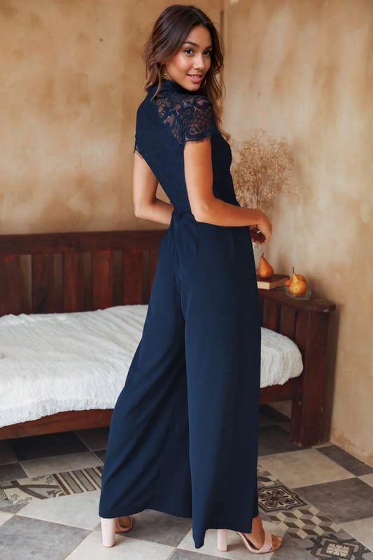 Better Than Before Jumpsuit Navy