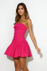 Looking Luxe Mini Dress Pink