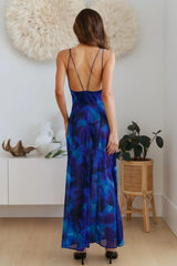 Calista Maxi Dress Blue