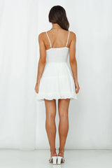 No Pity Party Dress White