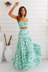 Maxi Skirt Green