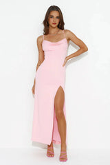 Walk In Confident Maxi Dress Pink