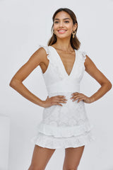 Forever Smiling Dress White