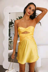 Sky High Dress Yellow