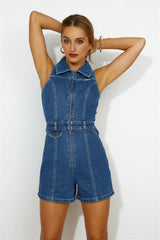 Jennifer Romper Blue Havoc