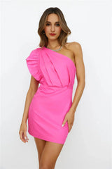 Fun On The Side Mini Dress Pink