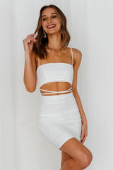 Rum Dee Dee Dress White