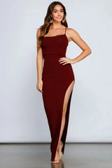 Asymmetrical One-Shoulder Formal Dress