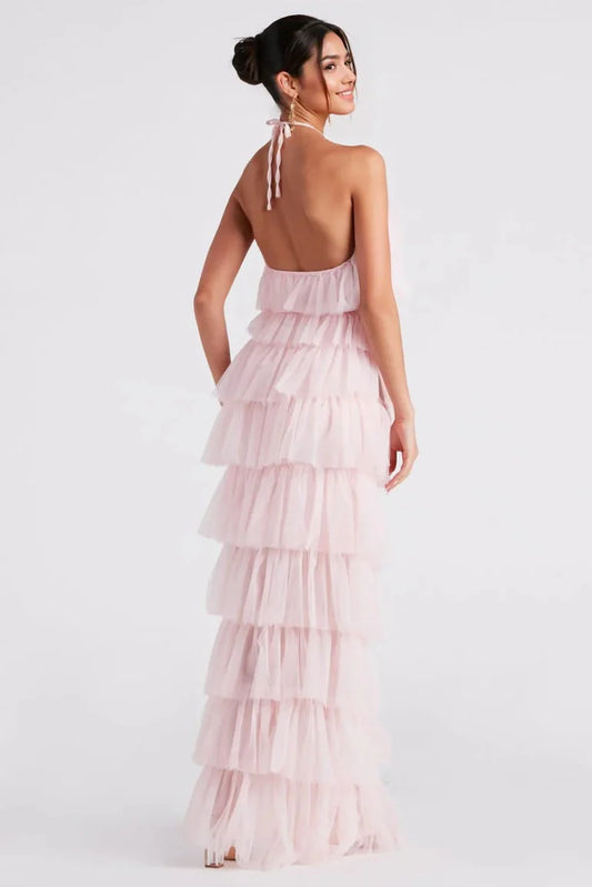 Alexandra Formal Tulle Long Dress