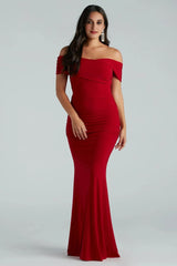 Layne Off-The-Shoulder Mermaid Formal Dress