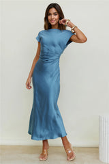 Maxi Dress - Steel Blue