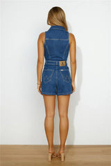 Jennifer Romper Blue Havoc