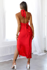 Paradise Kisses Maxi Dress Red