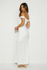 Love Is The Prize Maxi Dress White