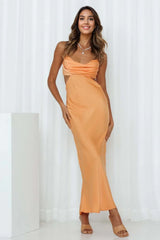 Angels In America Midi Dress Orange