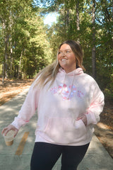 Light Pink Candy Cane Wonderland Hoodie