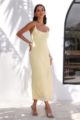 Proud Eyes Maxi Dress Yellow