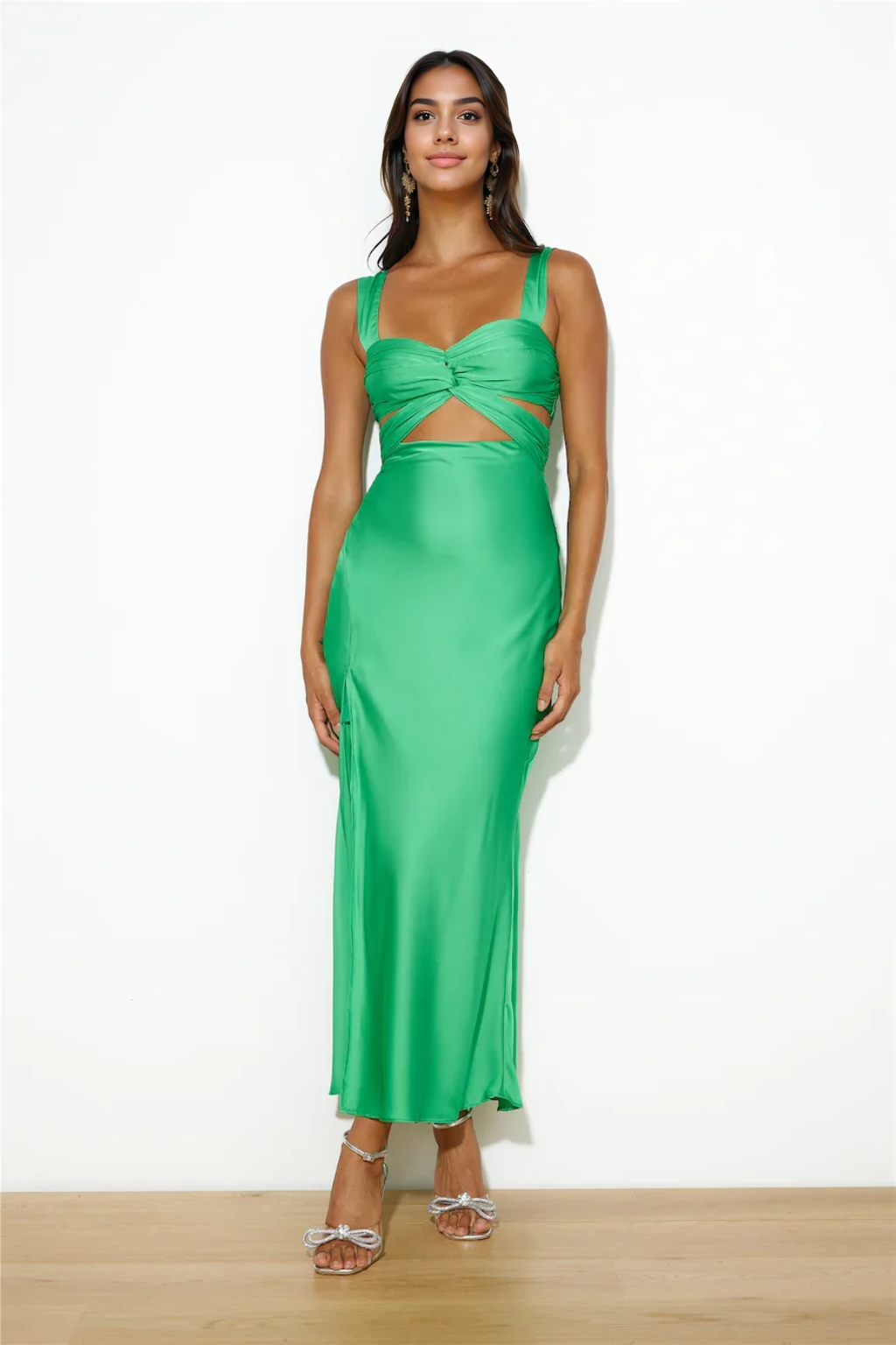 Dreaming Of Her Maxi Dress Green