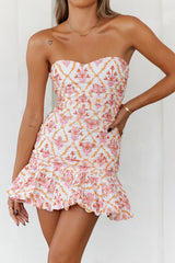 HOMECOMING - Dance My Way Mini Dress Orange