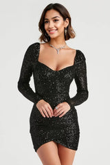 Impress In Sequins Mini Dress