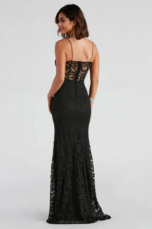 Formal Lace Corset Dress