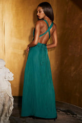 My Solo Debut Maxi Dress Forest Green