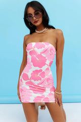 Hawaii Girl Dress Pink