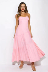 Summer In Love Maxi Dress Pink