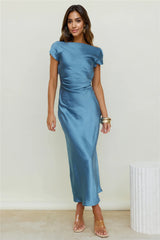 Maxi Dress - Steel Blue