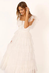 Belle Maxi Dress - Off White