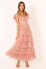 Belle Maxi Dress - Blush