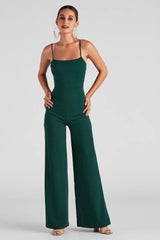 Sleek And Stylish Crepe Jumpsuit