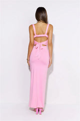 Enter The Party Maxi Dress Pink