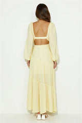 Good To Feel Maxi Dress Yellow