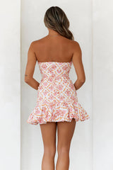 Dance My Way Mini Dress Orange