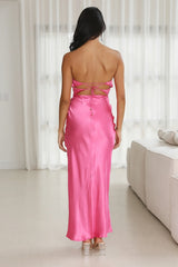 The Fun Girlie Maxi Dress Hot Pink