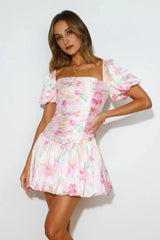 Let's Have Fun Mini Dress Floral