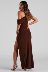 Kaleigh Off Shoulder Dress