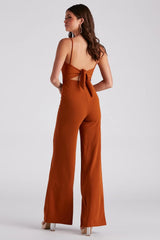 Sleek And Stylish Crepe Jumpsuit