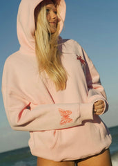 "To Live For the Hope of it All" Hoodie in Pink