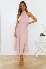 No Tears Here Maxi Dress Blush