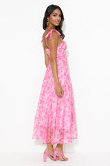 Play Dress Ups Midi Dress Pink