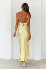 DEAR EMILIA Your Style Points Maxi Dress Yellow