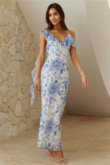 Soft Days Maxi Dress Blue